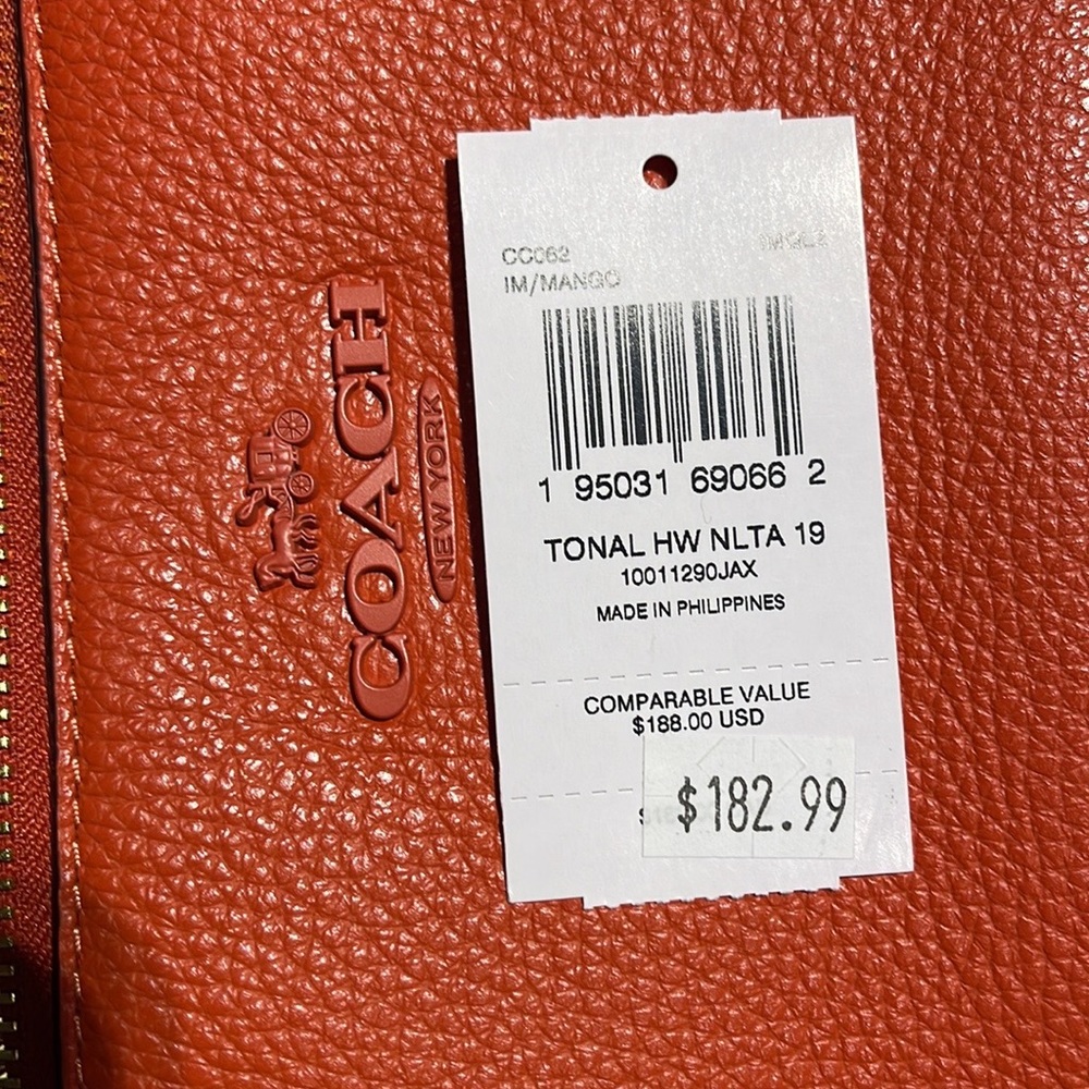 Coach Nolita 19 Gold/Mango - Picture 9 of 16